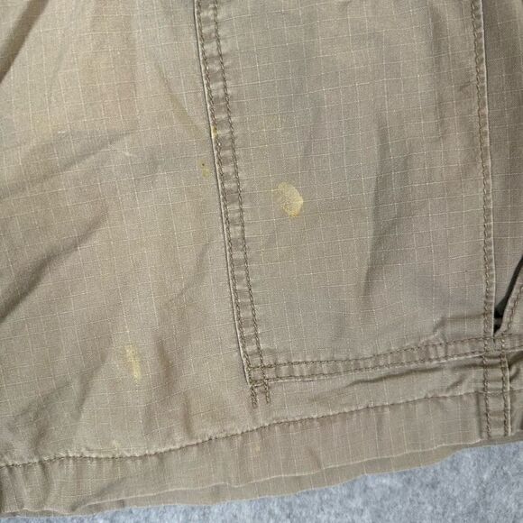 Ralph Lauren Polo Jeans Co Cargo Shorts Mens 32 tan Military Surplus Outdoor - Picture 2 of 9